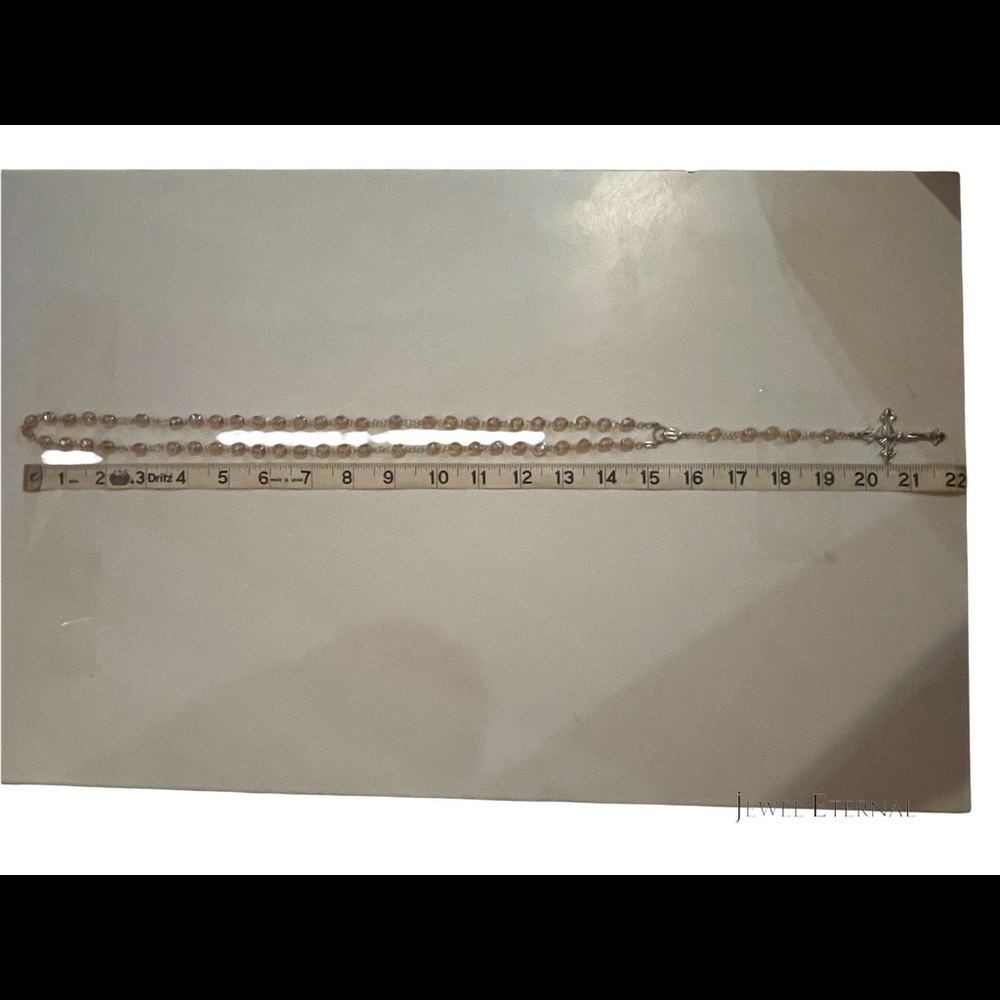 Antique Rosaries with real crystal beads - Picture 12 of 16
